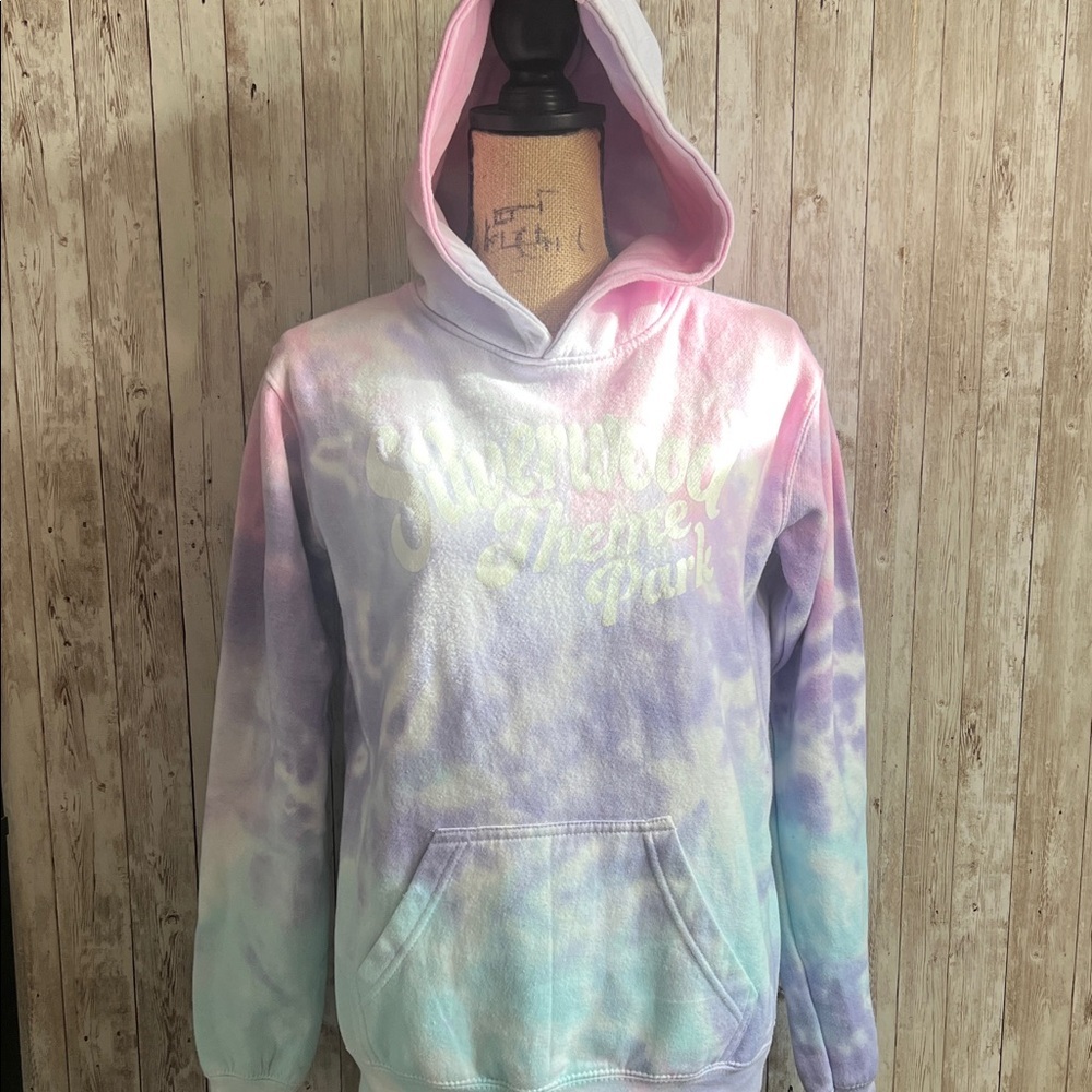 🐺Silverwood Tie-Dye Hoodie with Pastel Colors